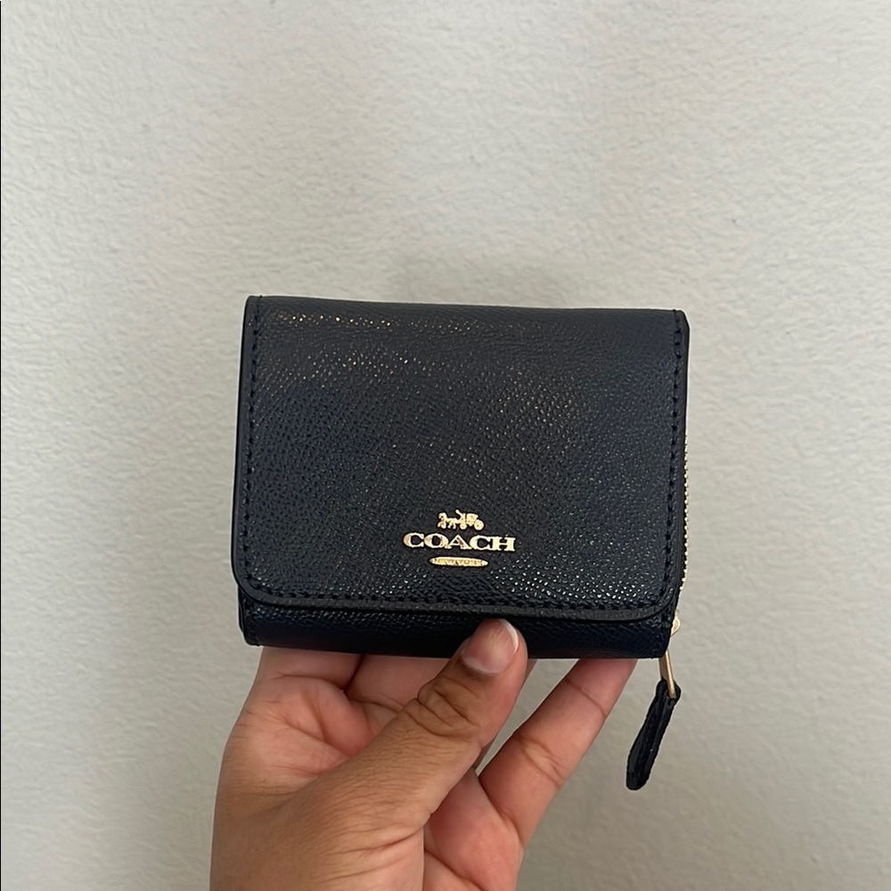 Coach Trifold NAVY wallet